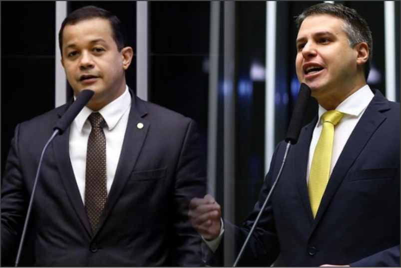 ex-deputados federais Delegado Pablo e Arthur Bisneto