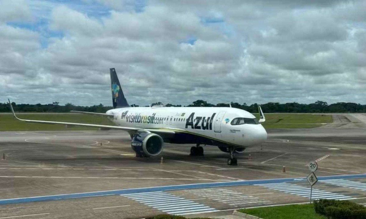 Azul terá voo diário entre BH e Manaus a partir de agosto