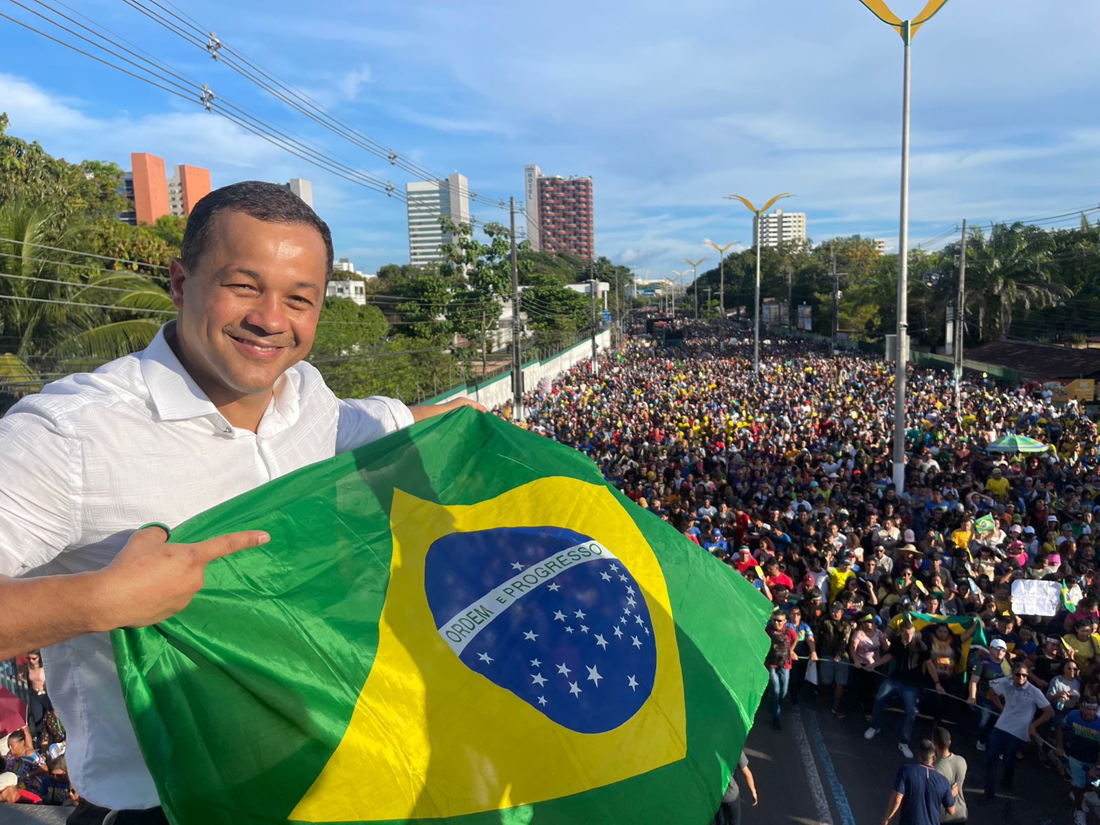 Delegado Pablo recebe apoio dos movimentos de direita em Manaus