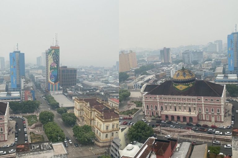 Qualidade do ar volta a piorar em Manaus nesta terça-feira aponta sistema de monitoramento da UEA