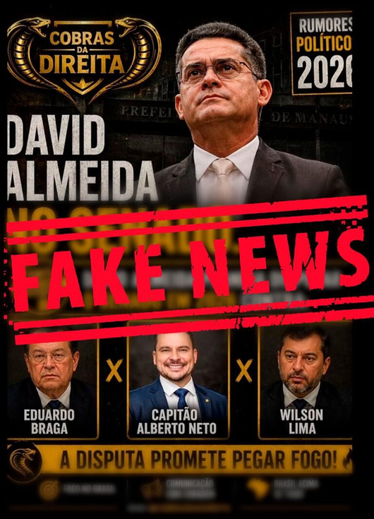 David Almeida nega rumores sobre candidatura ao Senado e reafirma disputa pelo Governo do AM