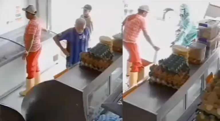 Açougueiro baleado na cabeça surpreende ao permanecer consciente após ataque