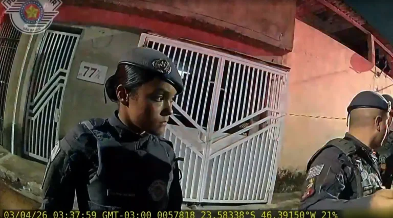 Vídeo mostra policial questionando colega após tiro que matou mulher em SP