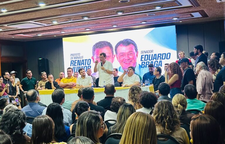 Prefeito de Manaus declara apoio à reeleição de Eduardo Braga ao Senado